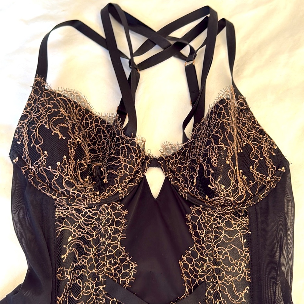 NWOT Victoria Secret Lingerie Bodysuit - Picture 3 of 5